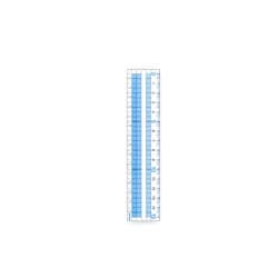 AJH158　方眼定規　15cm