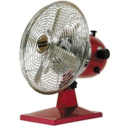 卓上扇 レッド DESK FAN EL-086-RD