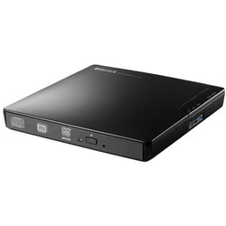 USB接続 外付けDVDドライブ ブラック DVRP-U8XLE2BK
