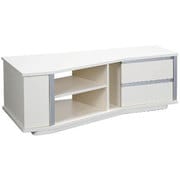 テレビボード 左コーナー用 ホワイト LD5L-W