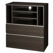 リビングボード テレビチェストタイプ ダークブラウン LBS82D