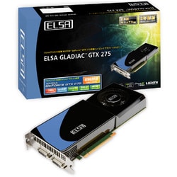 NVIDIA製 GeForceGTX 275 896MB GDDR3メモリ搭載 PCI-Express 2.0接続 GD275-896ERX