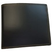 二つ折りコインケース付き財布 コードバン CO-2 BK