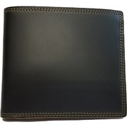 二つ折り財布 コードバン CO-3 BK