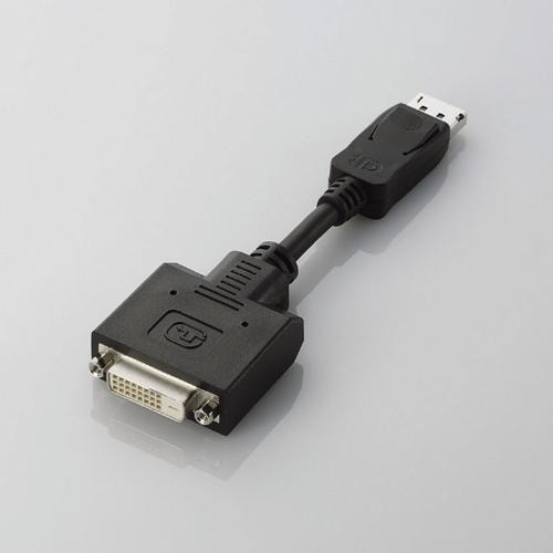 DisplayPort-DVI 変換アダプタ ブラック AD-DPDBK