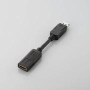 DisplayPort-HDMI 変換アダプタ ブラック AD-DPHBK