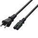ACアダプタ用 ACケーブル 2P用 ストレート型 2m T-PCM220S
