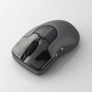 USB接続 ワイヤレスレーザーマウス MICRO GRAST 5ボタン Lサイズ ブラック M-FG2DLBK