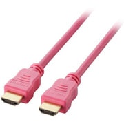 HDMIケーブル 1.0m ピンク ハイスピード カテゴリー2対応 Ver.1.3a DH-HD13AC10PN