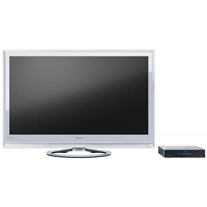 47V型 地上・BS・110度CSデジタル ハイビジョン液晶テレビ HDD250GB内蔵 ホワイト Wooo（ウー） UT47-XP800-W