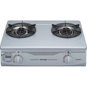 ガステーブル（プロパンガス用右強火タイプ） シルバー KGE-21FTS-SL-R-LP