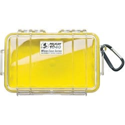 小型防水ハードケース イエロー/クリア 1040N