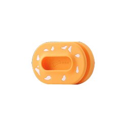 ダルメシアン柄イヤホン収納グッズ オレンジ LF07021-O