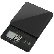 キッチンスケール ストリーム 2kg ブラック KS-245BK