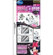 DSi用 キャラプレシールホログラムミニーマウス+液晶保護フィルム NDC-SH-01 [DSi用]