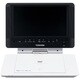 9V型 ポータブルDVDプレーヤー ホワイト ポータロウ DivX (ディビックス) 対応 SD-P93DTW
