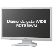 23型ワイド 液晶モニター Diamondcrysta WIDE アナログ/デジタル接続 ノングレアパネル RDT231WM