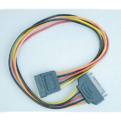 SATA用15ピン電源延長ケーブル 30cm OWL-CBPU003