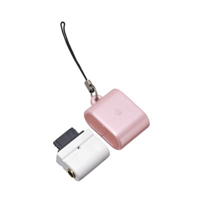 AT331CT PK [携帯電話用ヘッドホン変換プラグ 外部端子接続用 ピンク]
