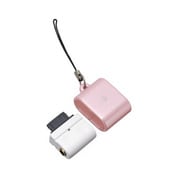 AT331CT PK [携帯電話用ヘッドホン変換プラグ 外部端子接続用 ピンク]
