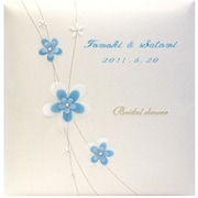 刺繍名入れ対応 フエルアルバムDigio 婚礼用 ブライダルシャワーシリーズ 100年台紙 Lサイズ アH-LK-502