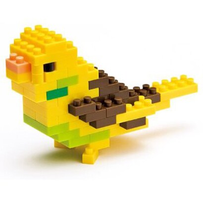 NBC-004 [nanoblock（ナノブロック） セキセイインコ]