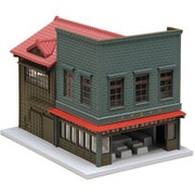 Nゲージ 23-475 看板建築の角店1 銅板