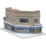Nゲージ 23-477 看板建築の角店2 石積
