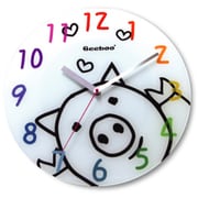 Beeboo（ビーブー） キッズガラスクロック ピッグ BWG-1107pig