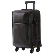 TSA搭載ソフトスーツケース 43cm ブラウン C3097T-43
