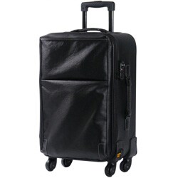 TSA搭載ソフトスーツケース 52cm ブラック C3097T-52