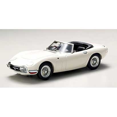 43858 トヨタ 2000GT オープン ホワイト [ミニカー トヨタ 2000GT オープン ホワイト]