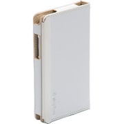 iPod touch用 フリップレザーケース スノーホワイト TR-LCFLTC2-SW