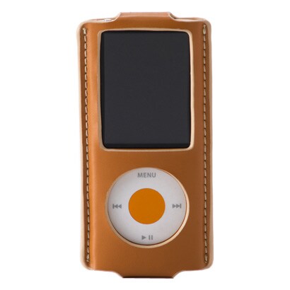 第4世代 iPod nano用 レザーケース キャメル TR-LCSMNN4-CM