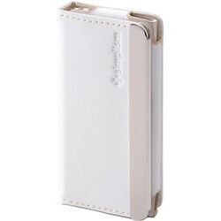 4th iPod nano用 フリップレザーケース スノーホワイト TR-LCFLNN4-SW