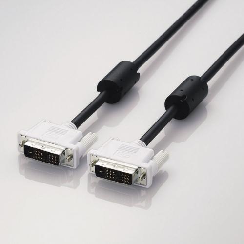 DVIシングルリンクケーブル(デジタル) DVI-D 19ピンオス-DVI-D 19ピンオス 1.5m CAC-DVSL15BK