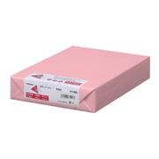 色上質紙 中厚口 桃 A4 500枚 ナ-3271
