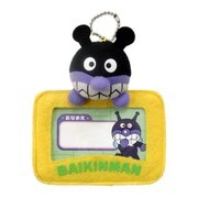 キャラクターグッズ アンパンマン ネームカードホルダーマスコット ばいきんまん