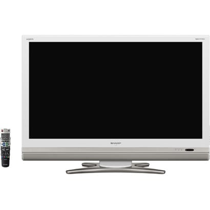 AQUOS（アクオス）46V型 地上・BS・110度CSデジタルハイビジョン液晶テレビ ホワイト LC-46DS6W