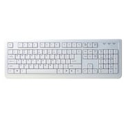 USB・PS/2接続 ASCII配列 104キー 英語キーボード ホワイト OWL-KB104SFD(W)/E
