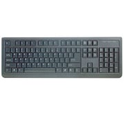 USB・PS/2接続 ASCII配列 104キー 英語キーボード ブラック OWL-KB104SFD(B)/E