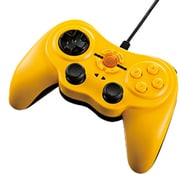 USB接続 13ボタン ハンゲームパッド イエロー JY-P-HG1Y