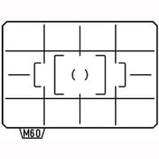 K-7用 フォーカシングスクリーン AF分割マット ML-60