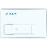 USBフラッシュメモリ USB CARD 4GB ホワイト 32795