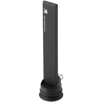 ワンセグTV用アンテナ 10mケーブル付 ブラック LDT-ANT1C10BK