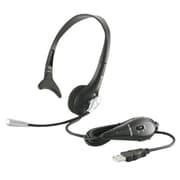 USBヘッドセット 片耳オーバーヘッドタイプ HS-HP05UBK