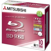 録画用BD-R追記型 1-4倍速 片面1層 25GB 10枚 インクジェットプリンタ対応 VBR130YSP10