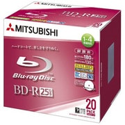 録画用BD-R追記型 1-4倍速 片面1層 25GB 20枚 インクジェットプリンタ対応 VBR130YSP20