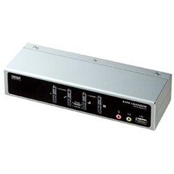 パソコン自動切替器 USB・PS/2コンソール両対応 4：1 SW-KVM4HVC