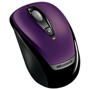 USB接続 光学式 Wireless Mobile Mouse 3000 メタリックパープル 6BA-00070